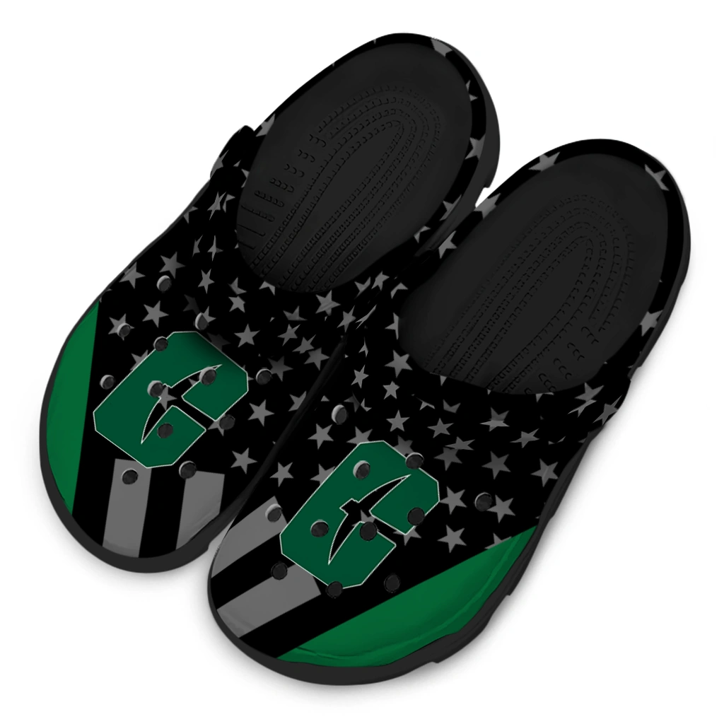 charlotte-49ers-stellar-stripes-theme-clogs-latest-model