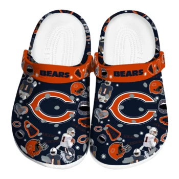 Chicago Bears Football Icons Clogs
