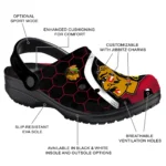 chicago-blackhawks-hexagon-grid-clogs-best-selling