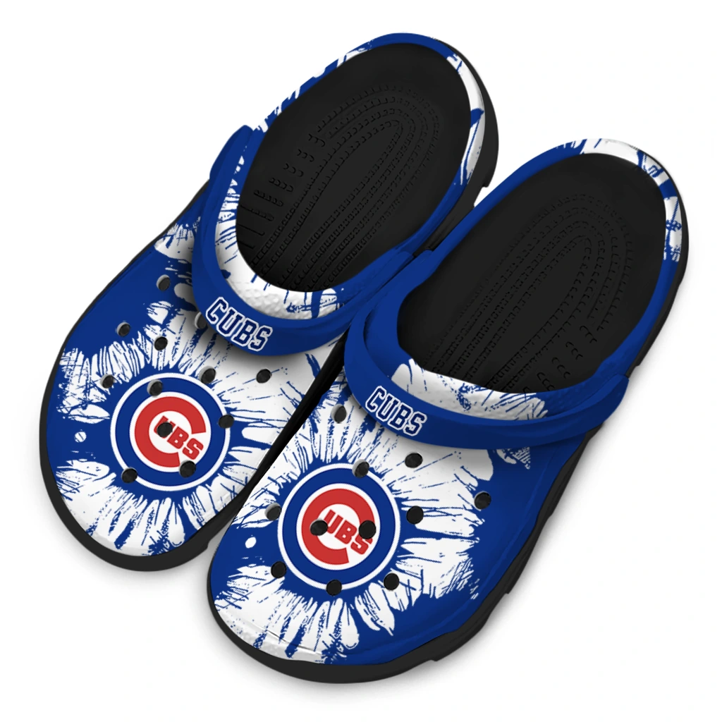 chicago-cubs-splatter-graphics-clogs-latest-model