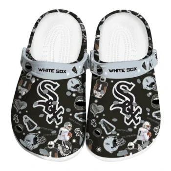 Chicago White Sox Football Icons Clogs