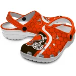 cleveland-browns-hexagon-grid-clogs-best-selling