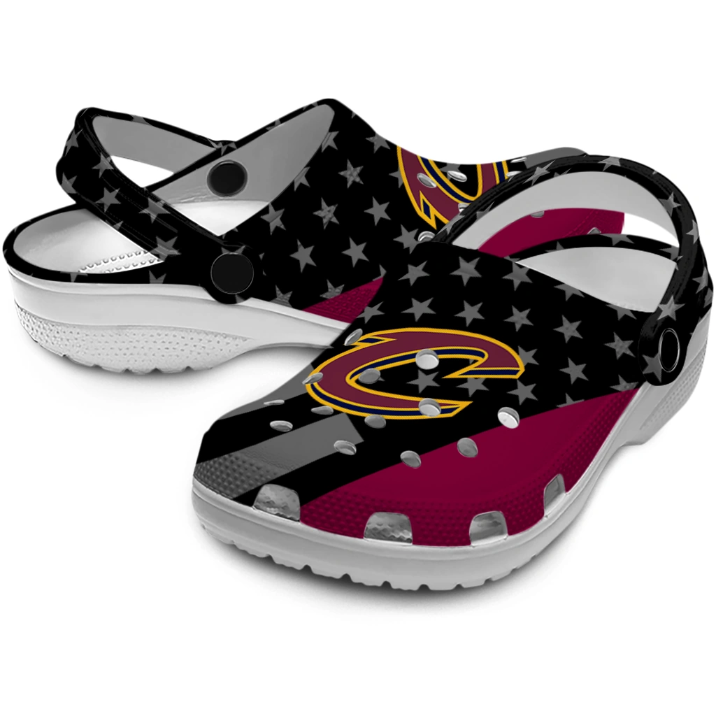cleveland-cavaliers-stellar-stripes-theme-clogs-high-quality