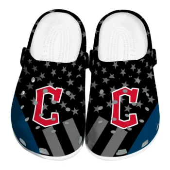 Cleveland Guardians Stellar Stripes Theme Clogs