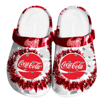 Coca-Cola Rings Red White Clogs