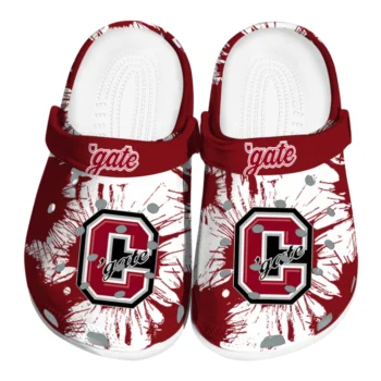 Colgate Raiders Splatter Graphics Clogs