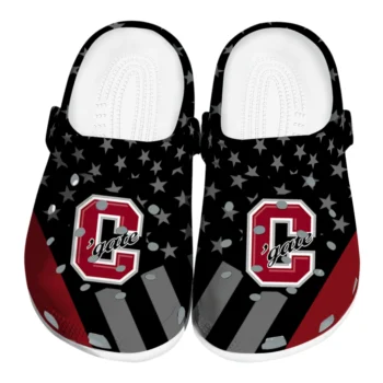 Colgate Raiders Stellar Stripes Theme Clogs