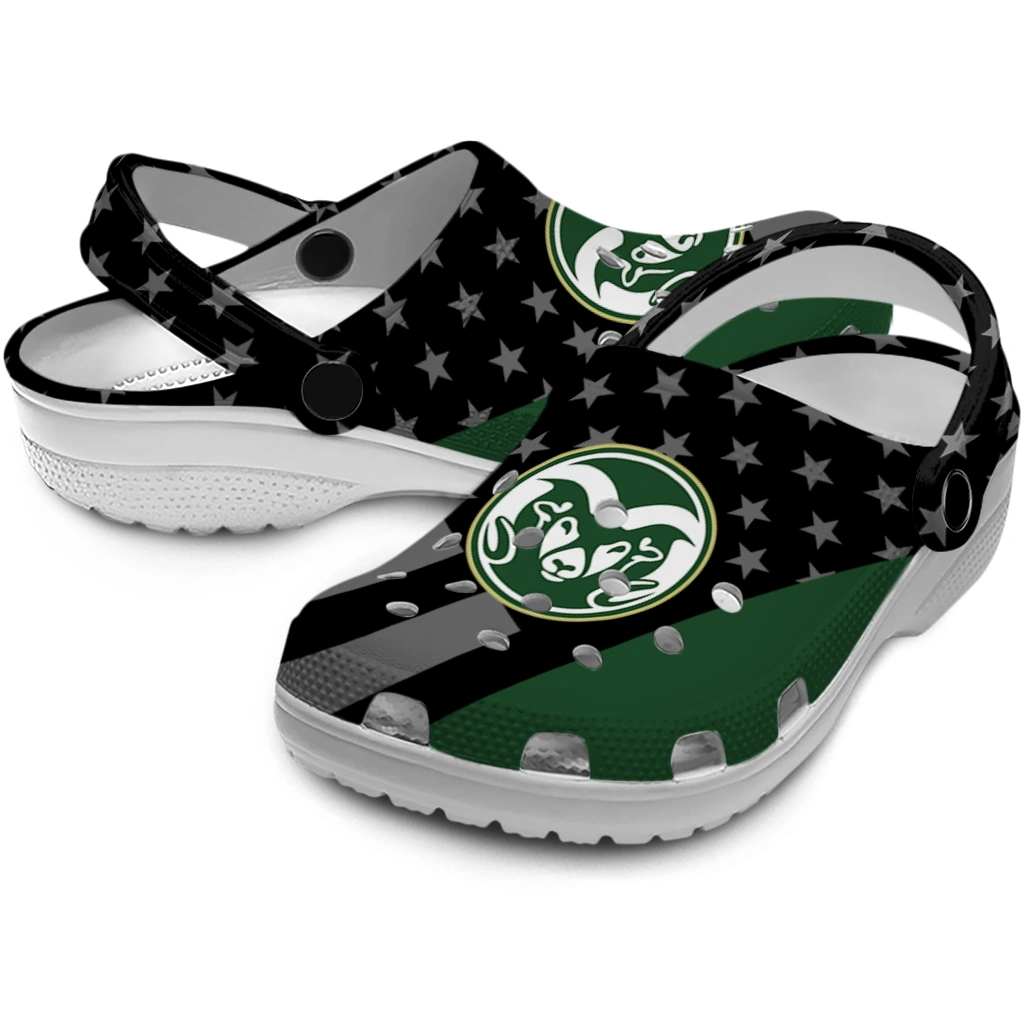colorado-state-rams-stellar-stripes-theme-clogs-high-quality