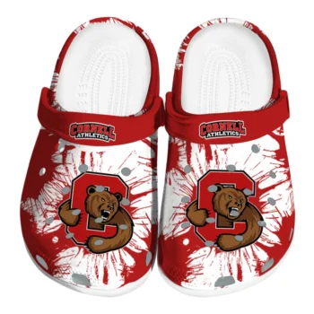 Cornell Big Red Splatter Graphics Clogs