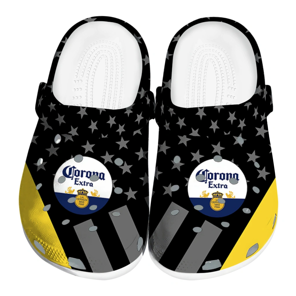corona-beer-cap-centered-black-yellow-clogs-best-selling-hey-clogs.webp corona beer cap centered black yellow clogs best selling hey clogs