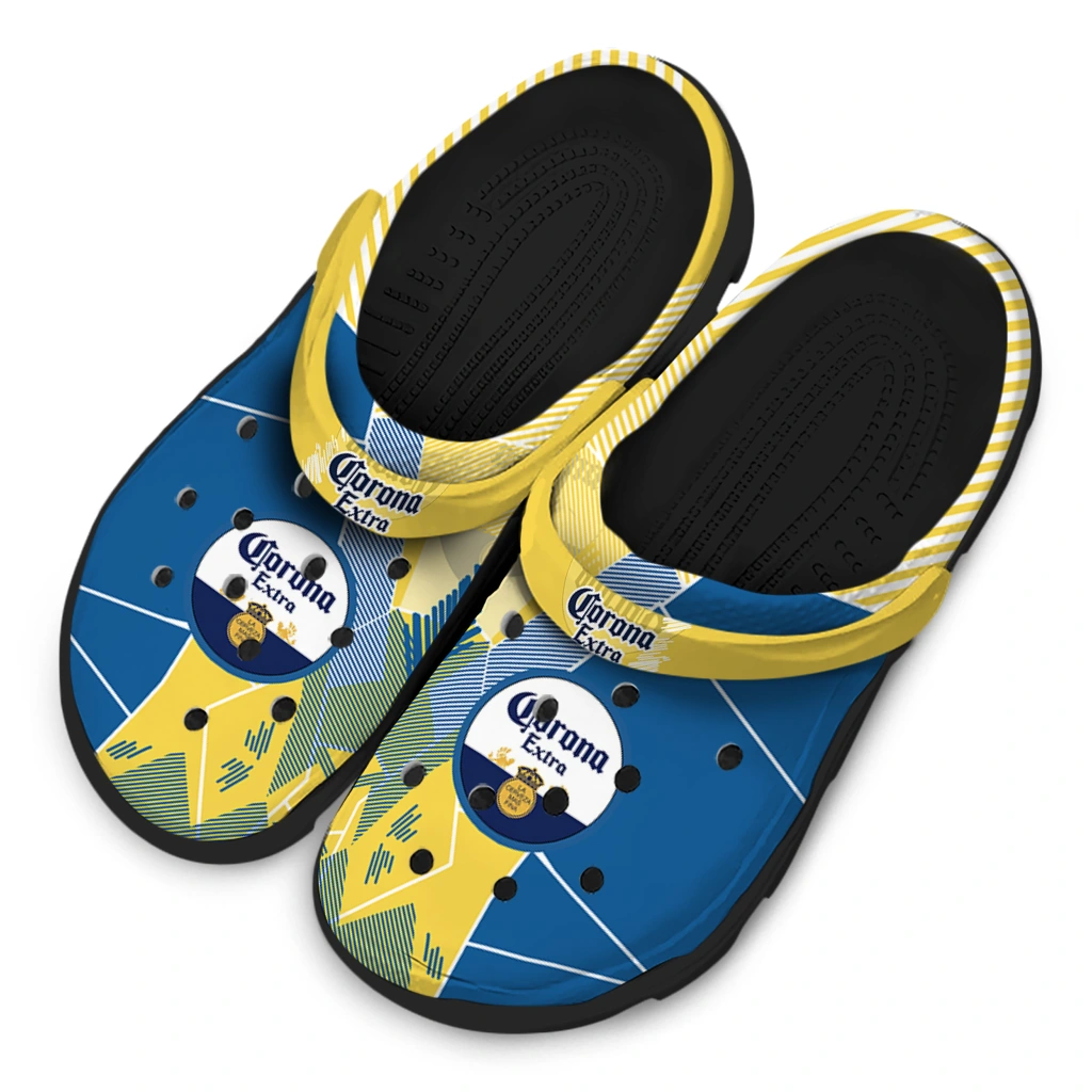 corona-beer-cap-crest-blue-yellow-clogs-latest-model-hey-clogs.webp