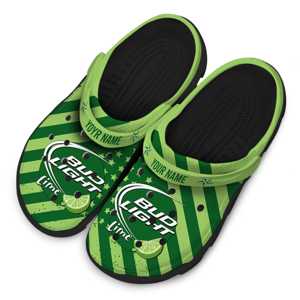 custom-bud-light-crisp-arc-green-lightgreen-clogs-latest-model-hey-clogs.webp