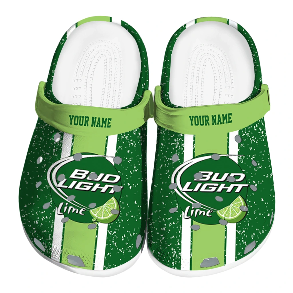 custom-bud-light-lime-ring-green-white-clogs-best-selling-hey-clogs.webp custom bud light lime ring green white clogs best selling hey clogs