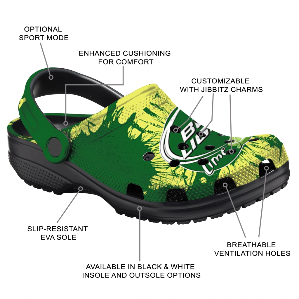 custom-bud-light-splash-motif-green-yellow-clogs-new-arrival-hey-clogs.webp