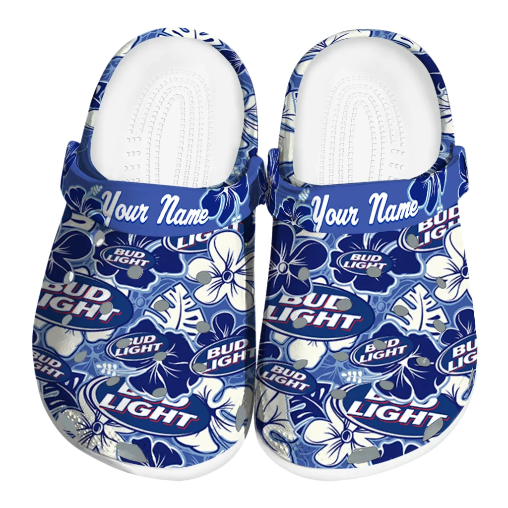 custom-bud-light-tropical-flower-blue-white-clogs-best-selling-hey-clogs.webp custom bud light tropical flower blue white clogs best selling hey clogs