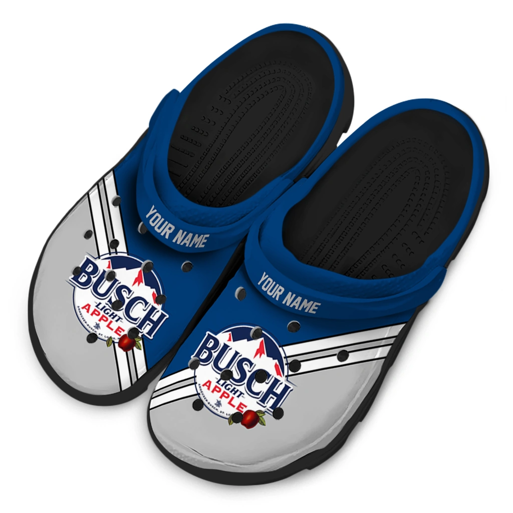 custom-busch-light-logo-emblem-blue-gray-clogs-latest-model-hey-clogs.webp