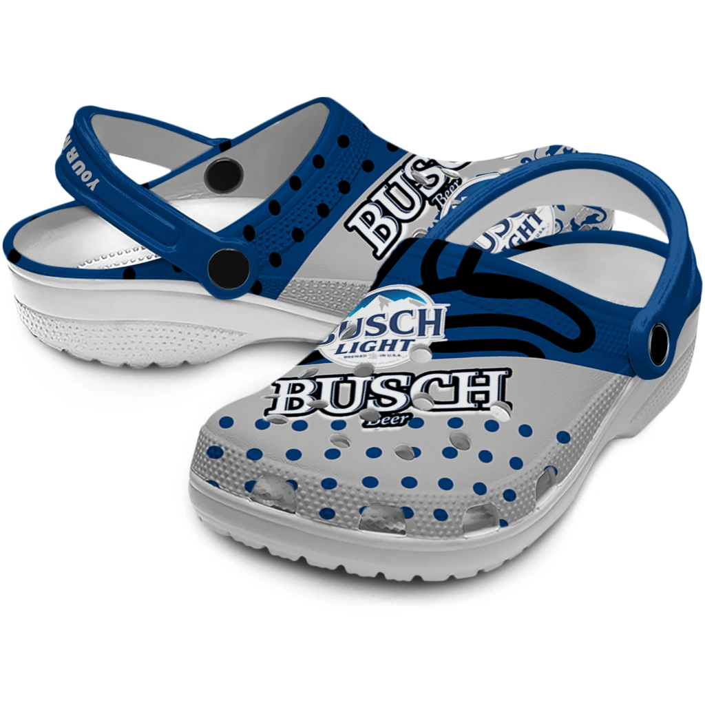 custom-busch-light-logo-polka-blue-gray-clogs-high-quality-hey-clogs.webp