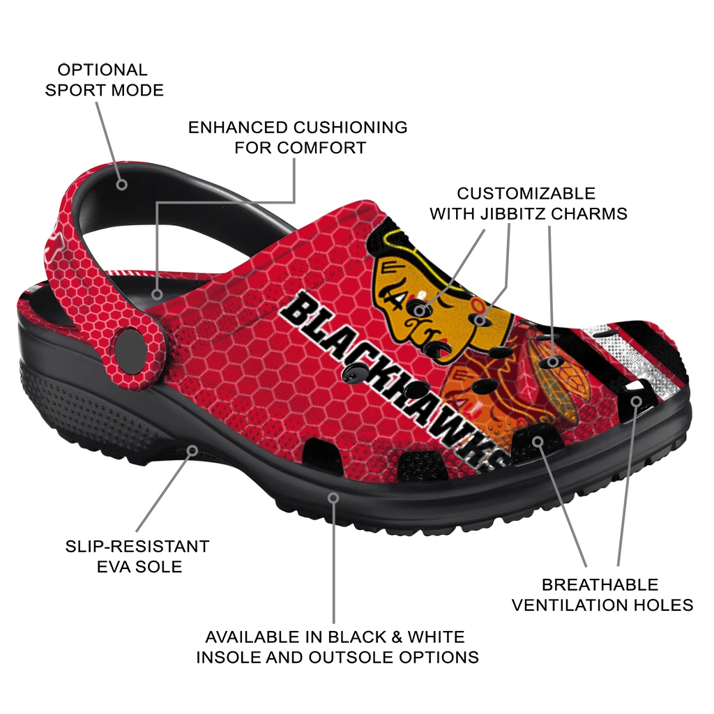 custom-chicago-blackhawks-contrasting-stripes-clogs-new-arrival