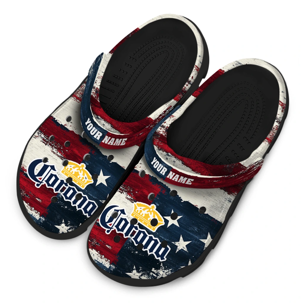 custom-corona-beer-flag-vintage-red-white-clogs-latest-model-hey-clogs.webp