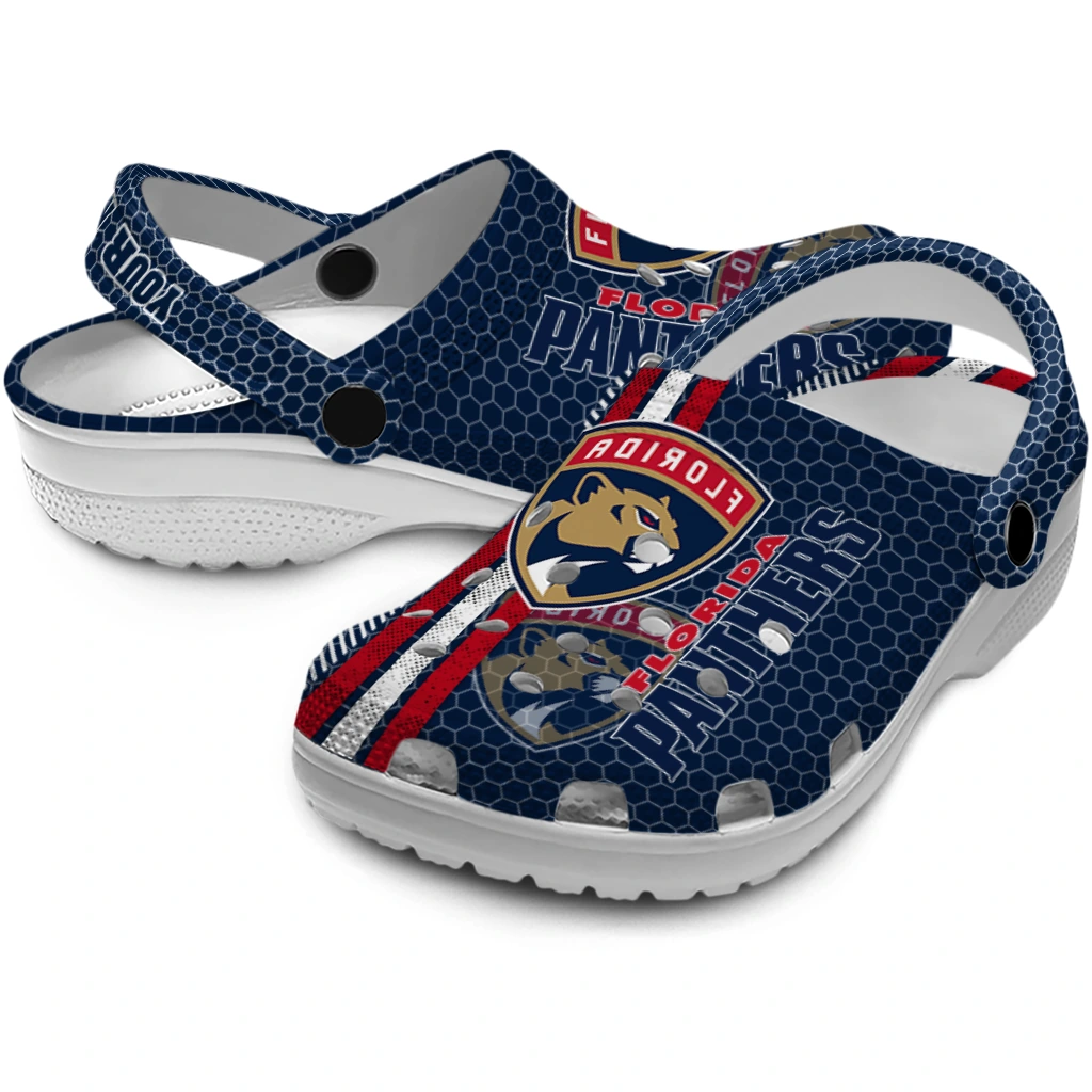 custom-florida-panthers-contrasting-stripes-clogs-high-quality