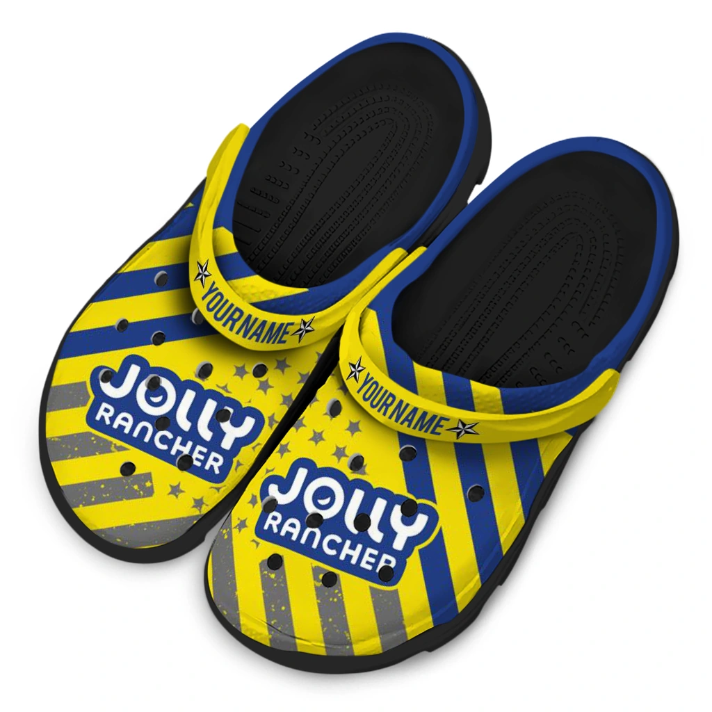 custom-jolly-rancher-dynamic-label-yellow-blue-clogs-latest-model-hey-clogs.webp