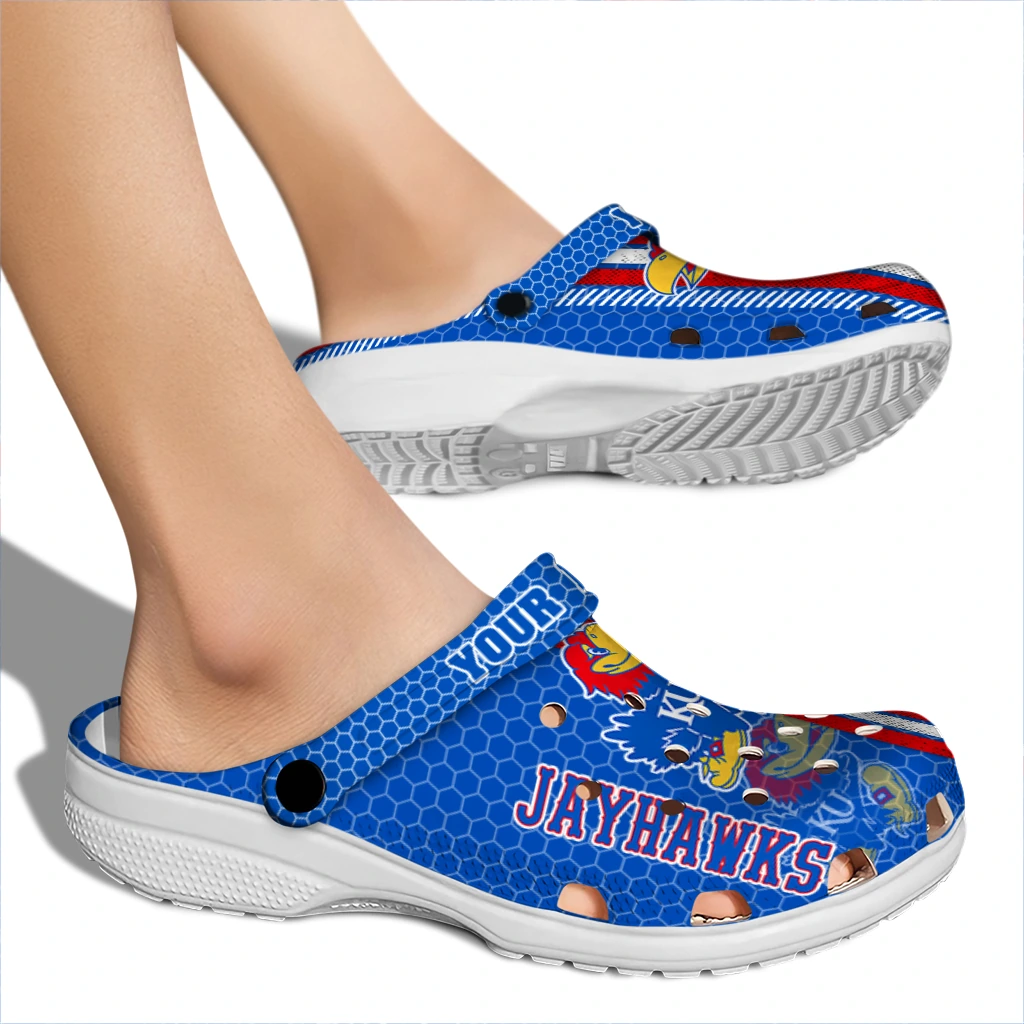 custom-kansas-jayhawks-contrasting-stripes-clogs-fashion-forward