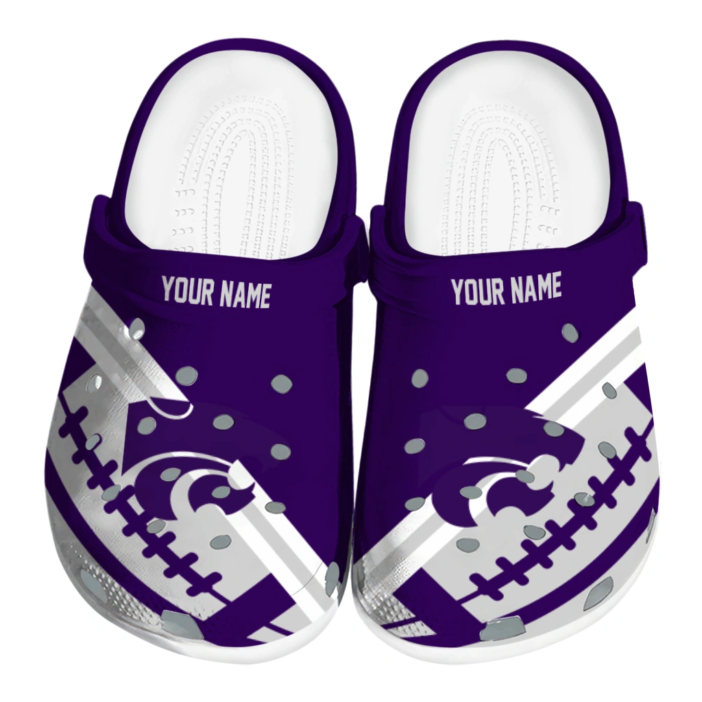 custom-kansas-state-wildcats-football-motif-clogs-best-selling custom kansas state wildcats football motif clogs best selling