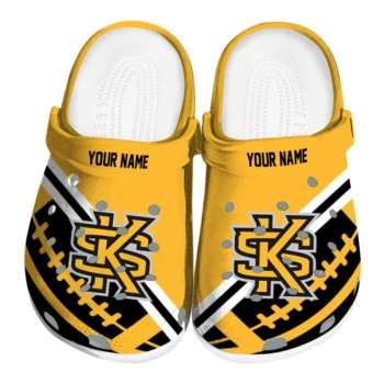 Custom Kennesaw State Owls Football Motif Clogs