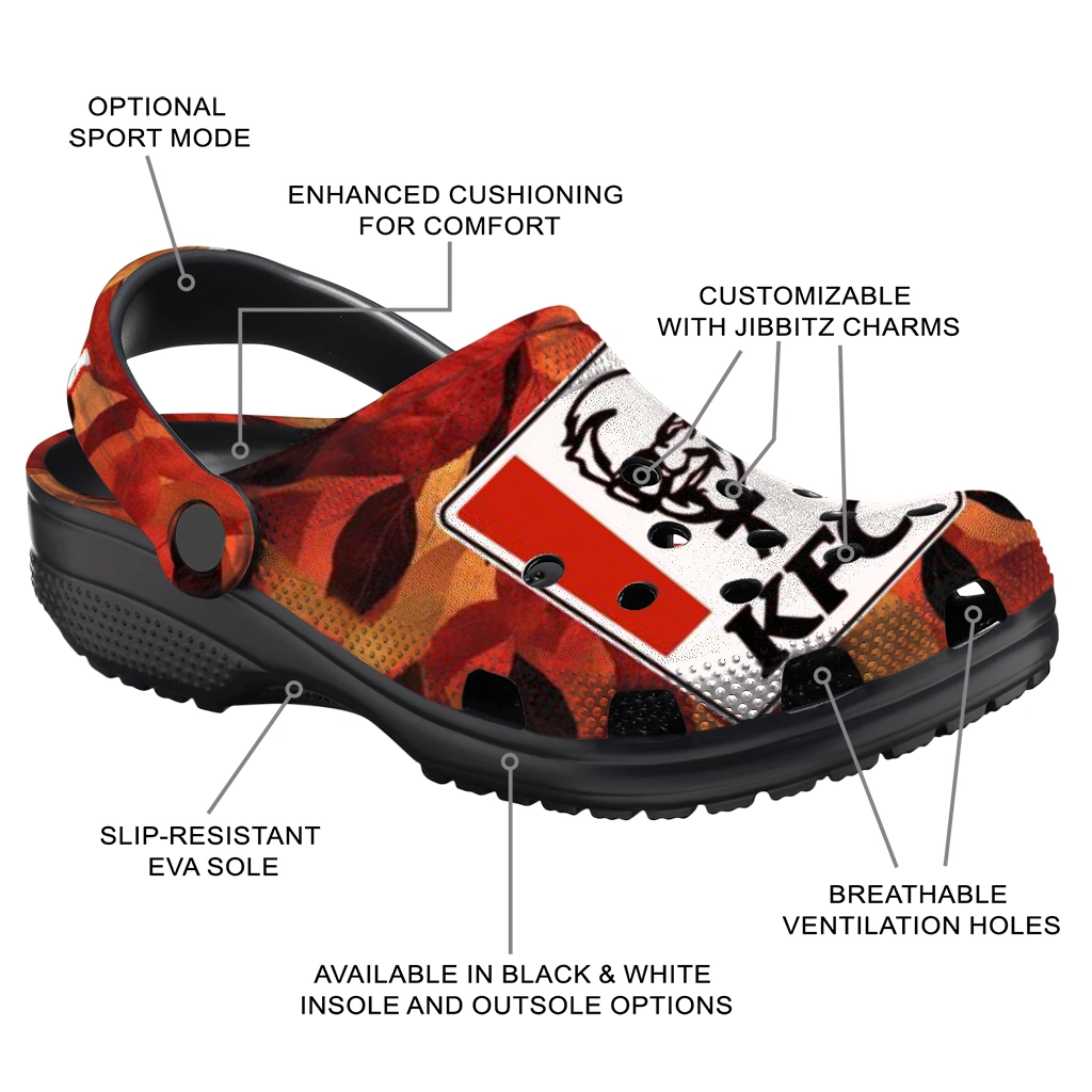 custom-kfc-leaves-red-orange-clogs-new-arrival-hey-clogs.webp