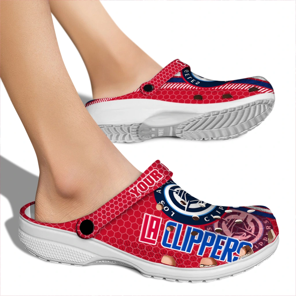 custom-los-angeles-clippers-contrasting-stripes-clogs-fashion-forward