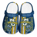 custom-marquette-golden-eagles-contrasting-stripes-clogs-best-selling