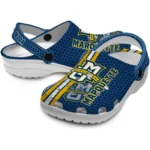 custom-marquette-golden-eagles-contrasting-stripes-clogs-best-selling