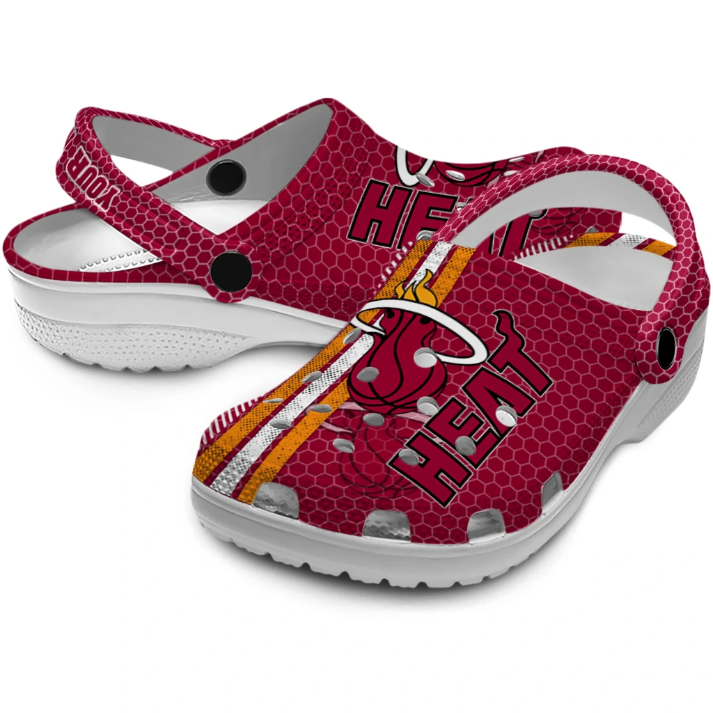 custom-miami-heat-contrasting-stripes-clogs-high-quality