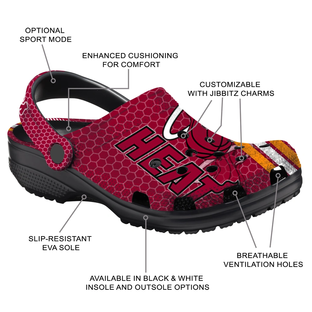 custom-miami-heat-contrasting-stripes-clogs-new-arrival
