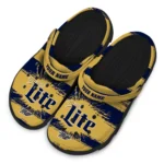 custom-miller-lite-brush-effects-navy-yellow-clogs-best-selling-hey-clogs.webp