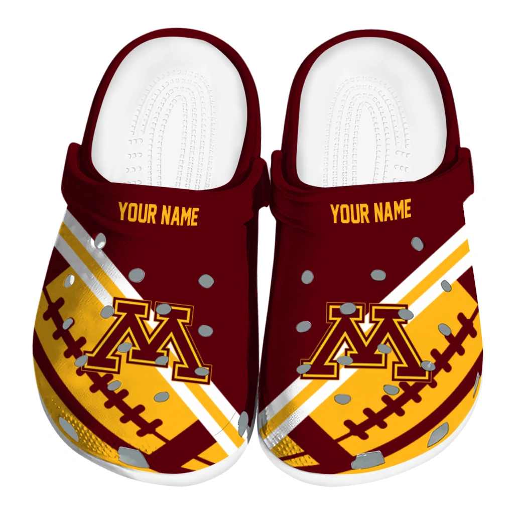 custom-minnesota-golden-gophers-football-motif-clogs-best-selling custom minnesota golden gophers football motif clogs best selling