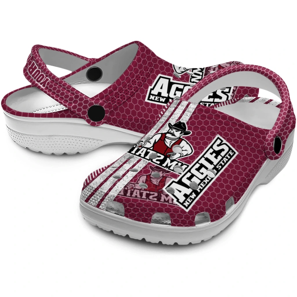 custom-new-mexico-state-aggies-contrasting-stripes-clogs-high-quality