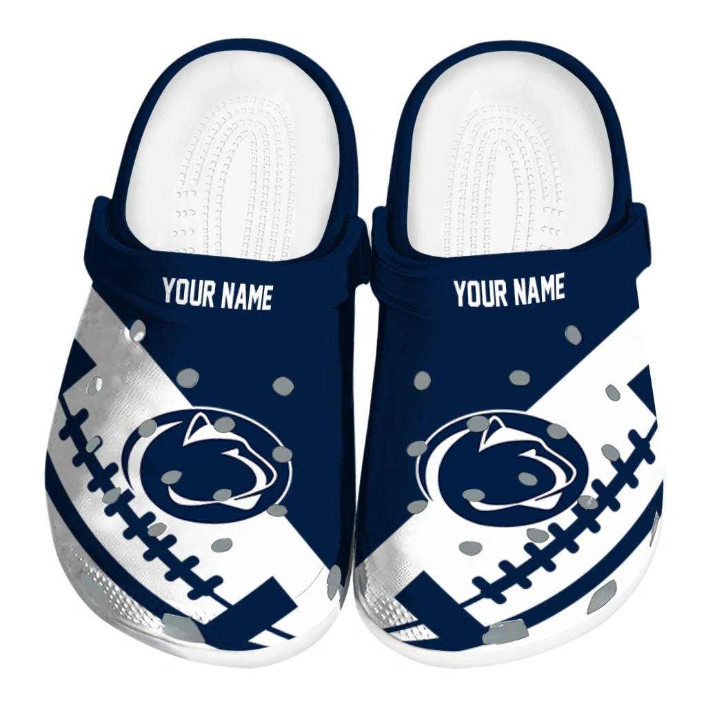 custom-penn-state-nittany-lions-football-motif-clogs-best-selling custom penn state nittany lions football motif clogs best selling