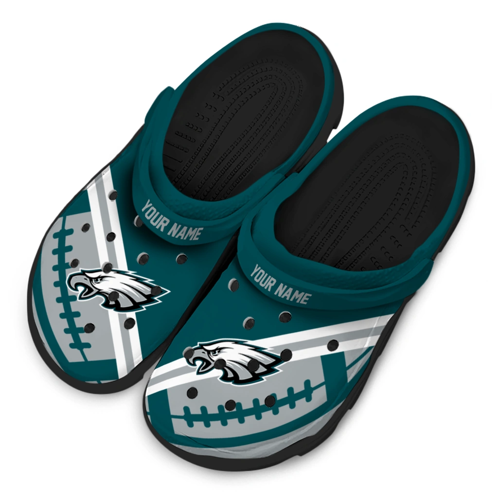 custom-philadelphia-eagles-football-motif-clogs-latest-model