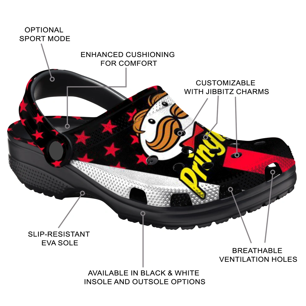 custom-pringles-red-stars-black-red-clogs-new-arrival-hey-clogs.webp