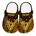 custom-reeses-chevron-accent-brown-green-clogs-best-selling-hey-clogs.webp