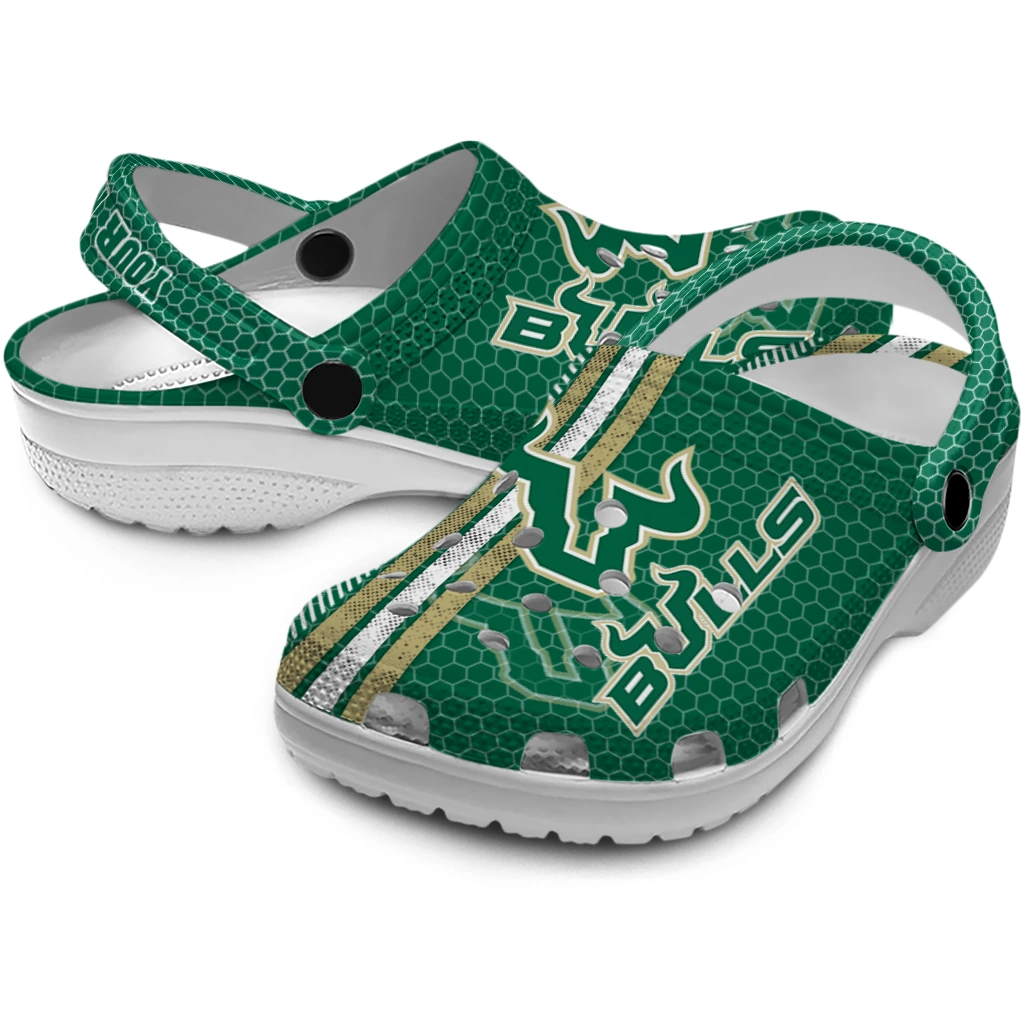 custom-south-florida-bulls-contrasting-stripes-clogs-high-quality