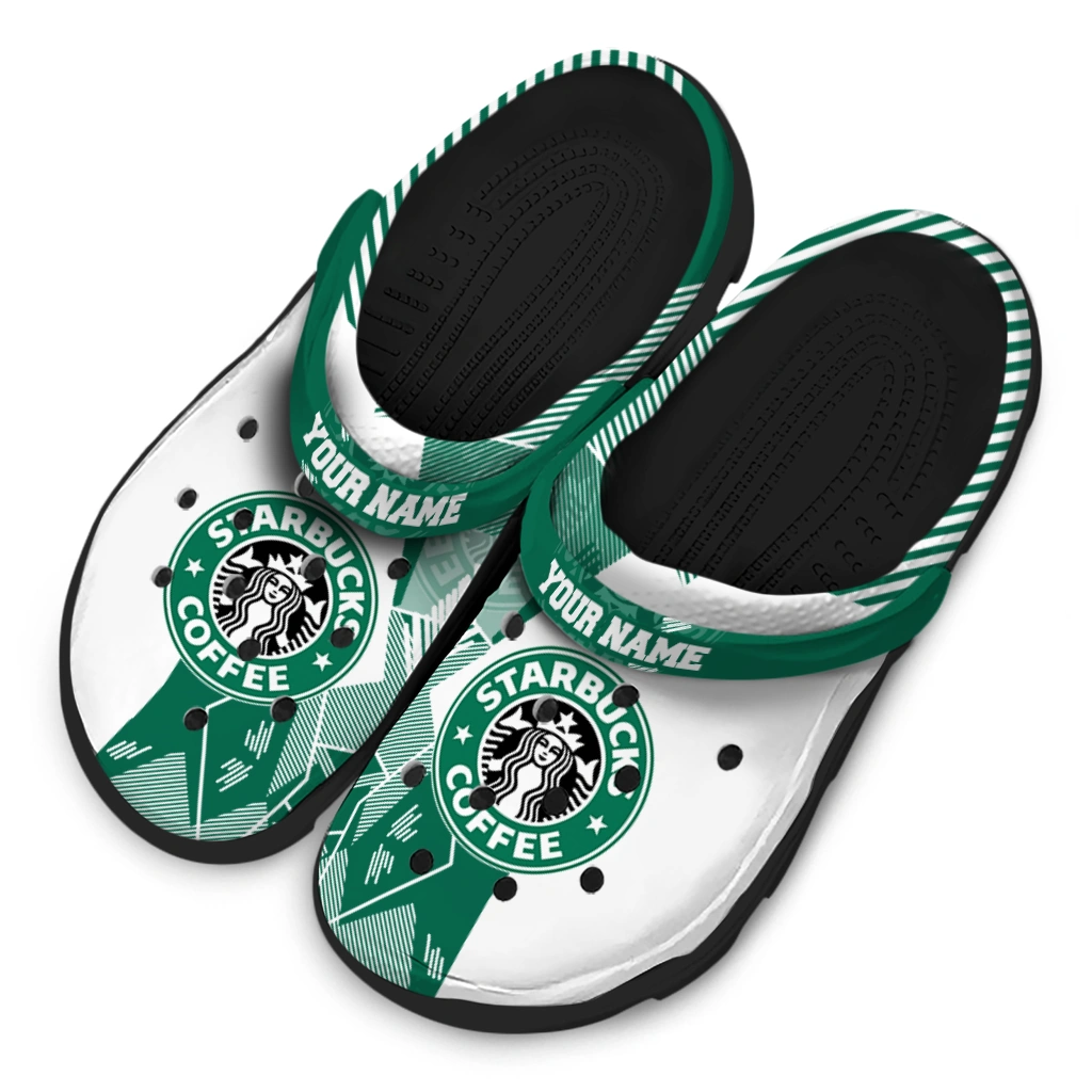 custom-starbucks-coffee-crest-green-white-clogs-latest-model-hey-clogs.webp