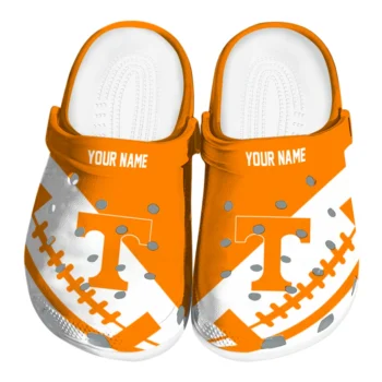 Custom Tennessee Volunteers Football Motif Clogs