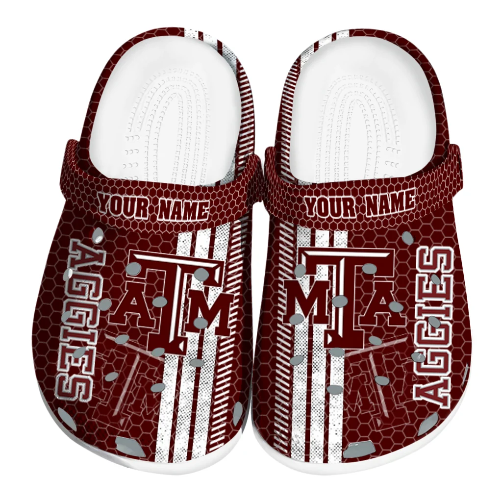 custom-texas-am-aggies-contrasting-stripes-clogs-best-selling custom texas am aggies contrasting stripes clogs best selling