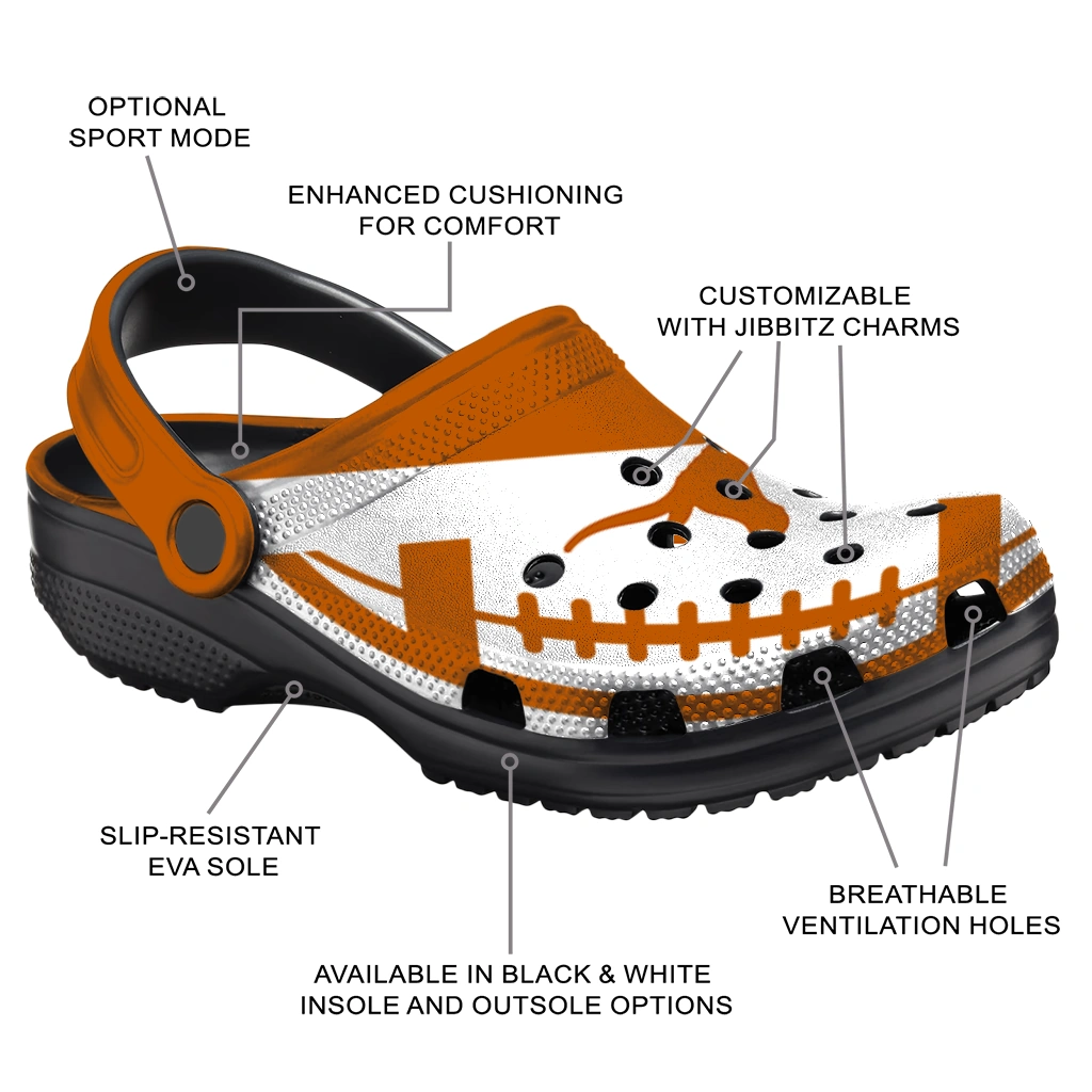 custom-texas-longhorns-football-motif-clogs-new-arrival