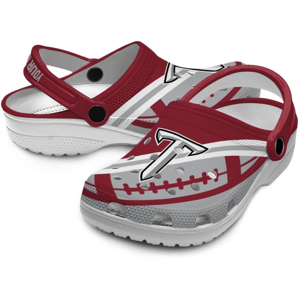 custom-troy-trojans-football-motif-clogs-high-quality