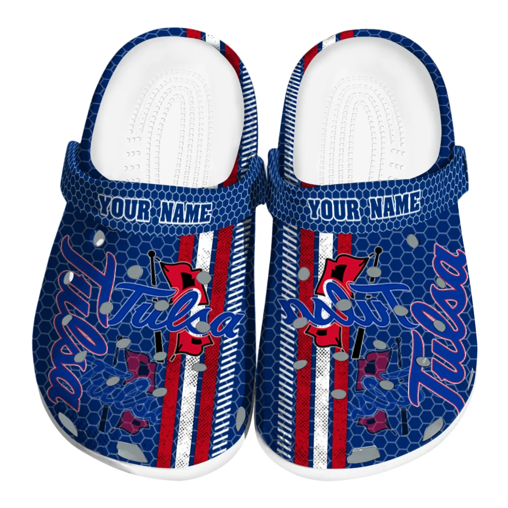 custom-tulsa-golden-hurricane-contrasting-stripes-clogs-best-selling custom tulsa golden hurricane contrasting stripes clogs best selling