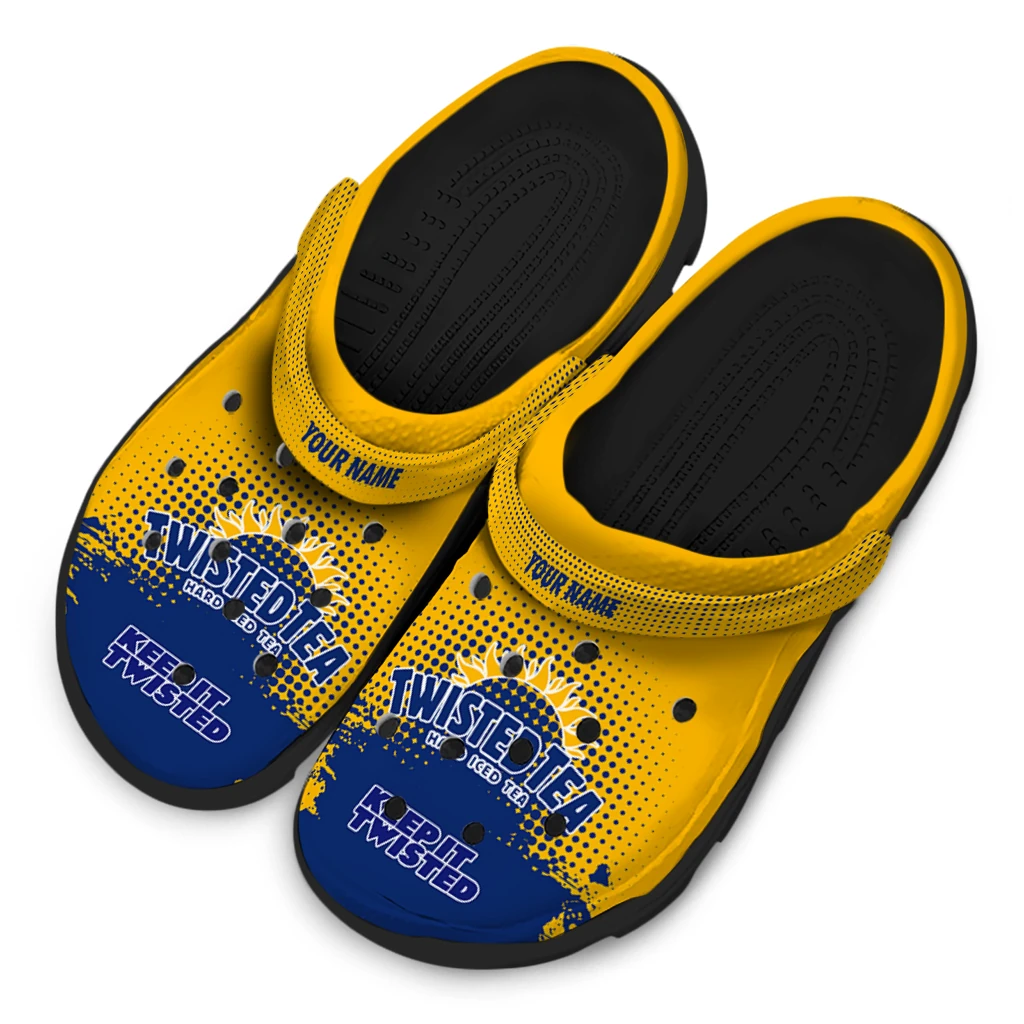 custom-twisted-tea-yellow-blue-clogs-latest-model-hey-clogs.webp