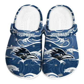 Custom UTSA Roadrunners Wave Flow Clogs